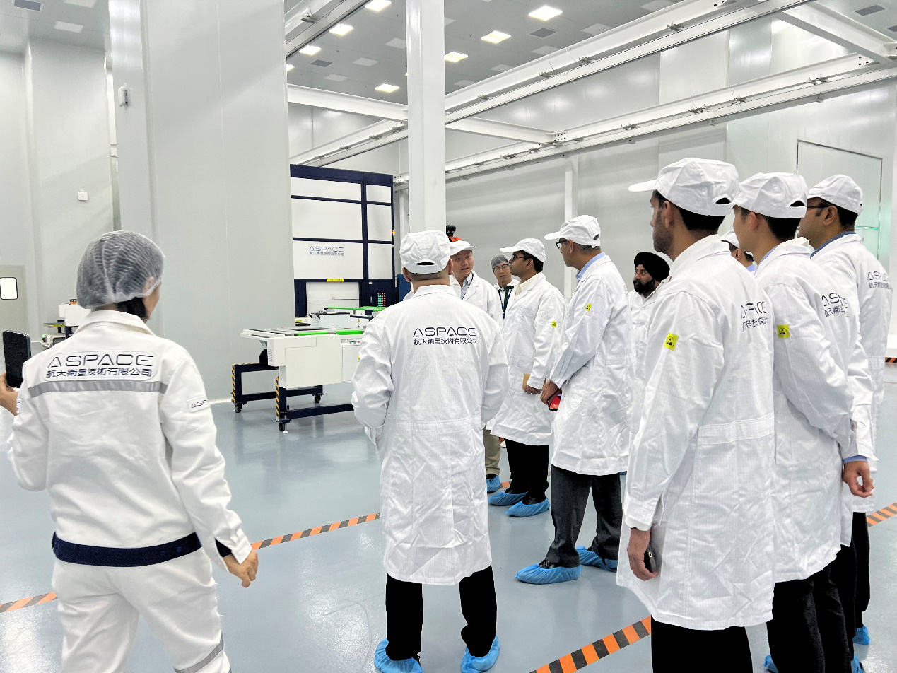 USPACE Technology Group Limited and Strata, wholly owned by Mubadala Investment Company (Mubadala), held their sixth working meeting in Hong Kong and visited the ASPACE Satellite Manufacturing Center